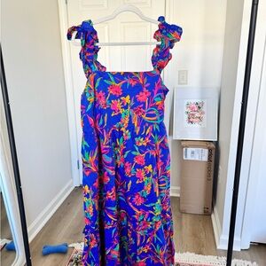 JCrew Factory Jungle Floral Dress